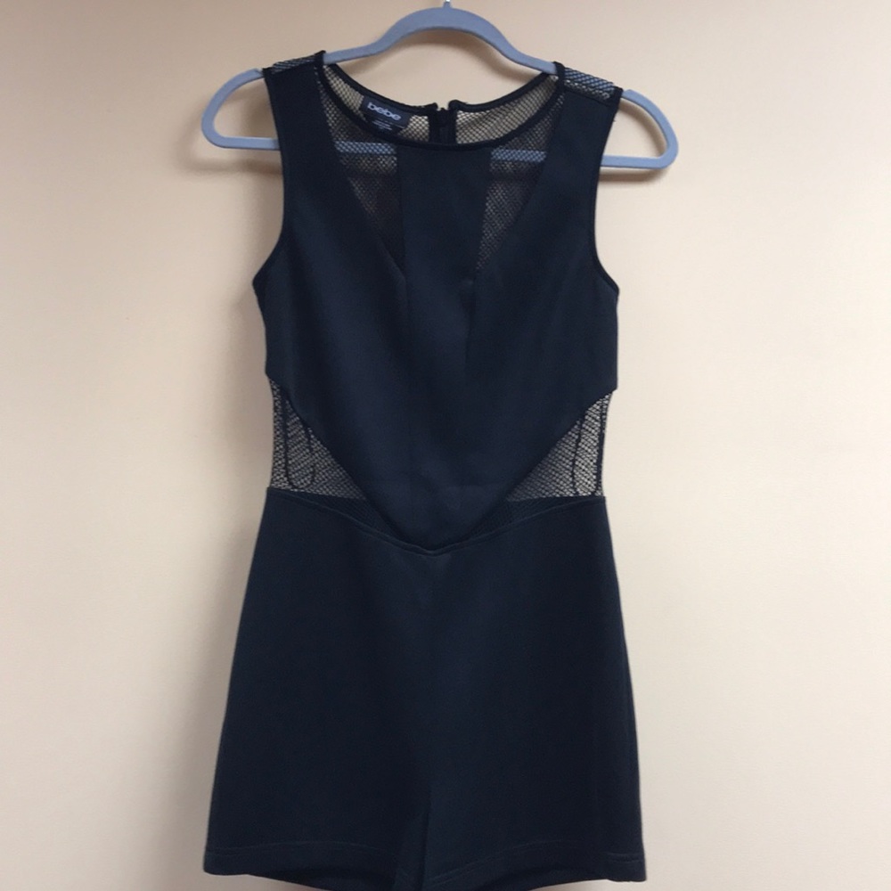 Bebe romper dress size S. Worn